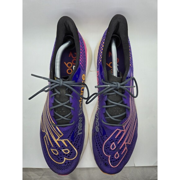 New Balance FuelCell RC Elite V2 Shoes Men\'s 12.5 D Deep Purple Running Sneakers main image 6